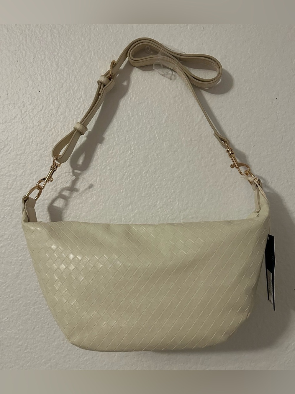Off White Crossbody Bag